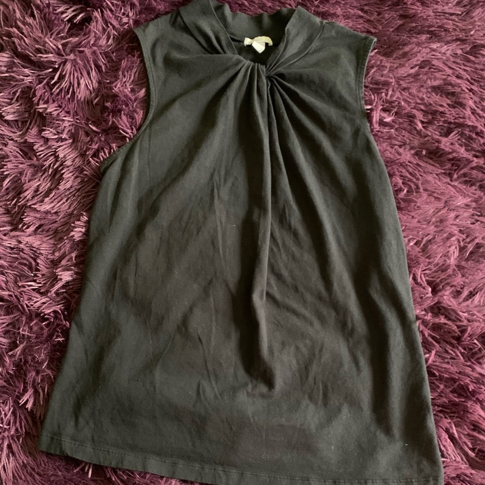 Twist front tank top